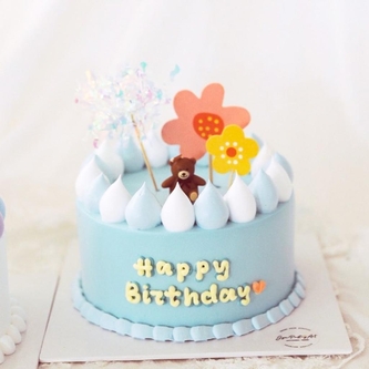 Biru Biru Cake